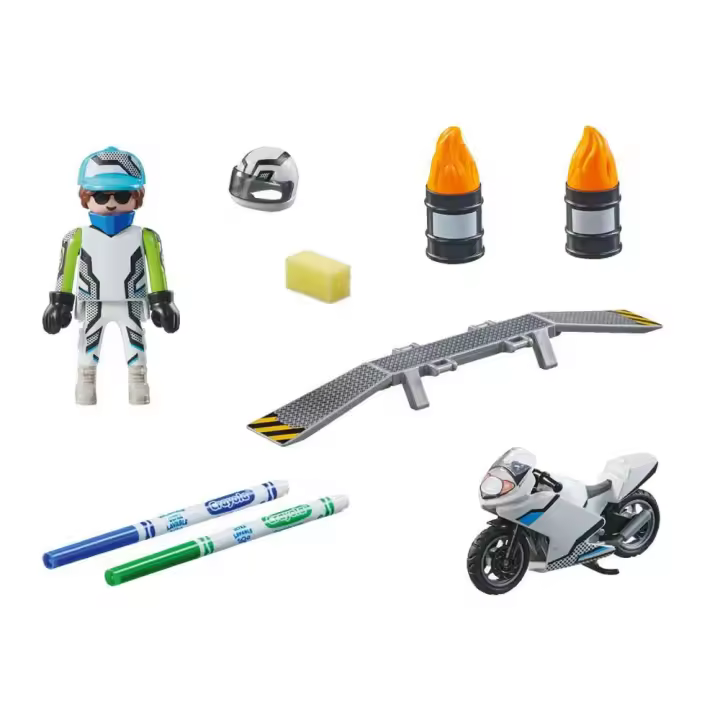 Playmobil Juego De Construcción Moto - 1