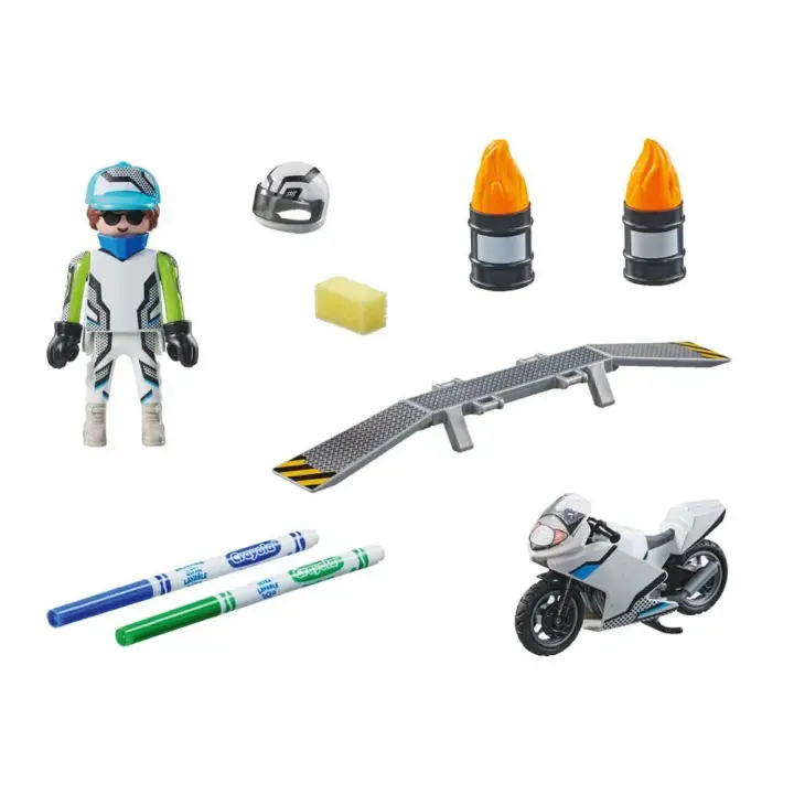 Playmobil Juego De Construcción Moto - 1