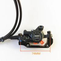 XOD Freno De Disco Hidráulico Para Bici De Montaña Bafang E-Bike MTB Scooter Split Izquierdo Con Corta Potencia 3 Pin Partes De La Bicicleta - details 2