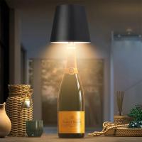 Lámpara De Mesa Inalámbrica Para Botellas De Vino LED Luz Para Uso Exterior Control Táctil Ideal Para Restaurantes Bares Festivales Y Fiestas - details 3