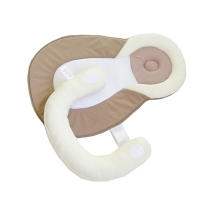 Almohada Para Bebé Recién Nacido Protección De Cabeza Seguridad Al Dormir Respirable Modeladora Antirrollo Almohada Para Niños Pequeños Antideslizante Almohadilla De Leche - details 1