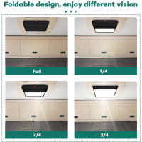 Cubierta De Isolador Para Skylight De RV Plegable Sombrilla De Protección Solar Impermeable Para Camperas Y Motorhomes - details 3
