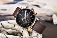 Reloj Deportivo Para Hombre PAGANI DESIGN De Cuero Genuino Y Cuarzo Automático Resistente Al Agua Con Cronógrafo VK67 Reloj Hombre De Lujo - details 4