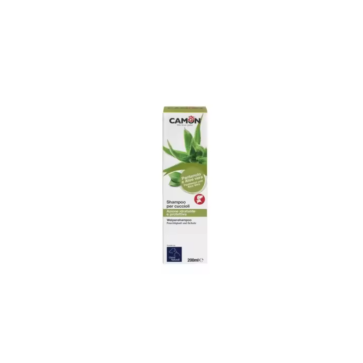 Camon champú para perros cachorros de edad-Champú para cachorros-aloe vera y Pantenol-formato 200ml - 1