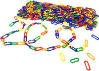 Bloques Educativos De Cadena Geométrica Para Niños Juguete De Entrainamiento De Acción Arco Iris C-Clip Fabricado En Plástico Adecuado Para Edades 6-12 Años - details 0