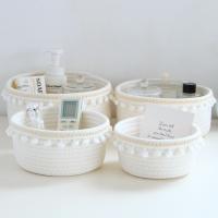 Cesta De Almacenamiento De Algodón Organizador Multifuncional Para Ropa Cosméticos Medicamentos Accesorios Comida Caja De Recibos - details 2