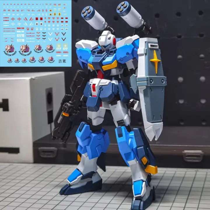 Kit De Modelado De Figura De Acción G-Line Assault Armor Standard Type RX-81AS 1/144 Para Niños Y Coleccionistas Decoración Regalo - 1