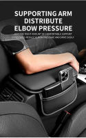 Protector De Consola Central De Coche Con Cubierta De Muñeca Y Bolsillo Lateral En PU Cuero Accesorios De Coche Para Adultos - details 4