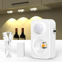 Aplique de pared, luz nocturna LED con detección de movimiento, aplique de pared inalámbrico, funciona con batería recargable - details 2