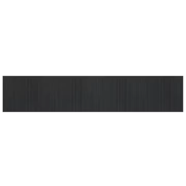vidaXL Alfombra rectangular bambú 80x400 cm Color Negro,  Natural,  Marrón y mas Alfombras de área  Alfombra de Piso para Sala de Estar Dormitorio Habitación Salón - 1