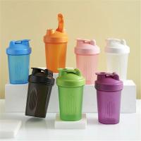 Botella De Deporte 400ML Mezclador De Polvo De Proteína De Avena Plástico Portátil Para Gimnasio Y Exterior Reutilizable - details 0