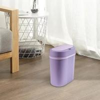 Basurero Inteligente Espacioso Para Cocina Baño Y Lavandería Cestas De Basura Automática Para Dormitorio Interior Rectangular Material ABS - details 6