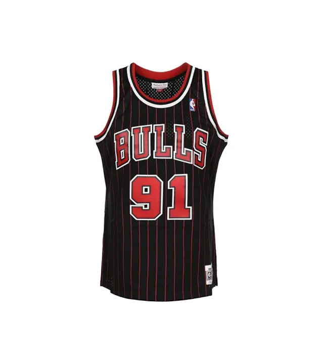 Camiseta Hombre Mitchell & Ness Dennis Rodman SMJYGS18150-CBUBLCK95DRD - 1