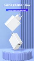 Cargador Ultra Rápido 6A 120W EU Para Xiaomi 11 12 13 14 15 Ultra Redmi Note 11 12 13 POCO F6 X6 pro Tipo C USB Turbo Carga Cable - details 2