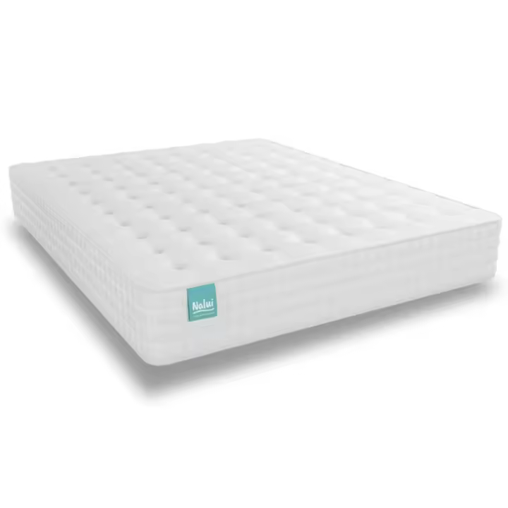 Nalui Colchón de Muelles Ensacados Galana Blanco ±26cm Firmeza Media-Suave | Hecho en España - 1