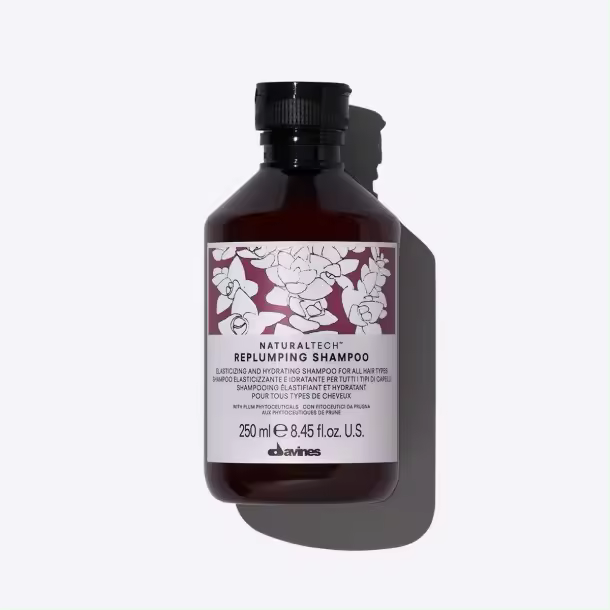 Davines NaturalTech Replumping Shampoo  Brillo - Hidratación - Rellenante - 1