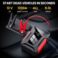Banco de energía de emergencia para coche de 28000 mAh, inflador de neumáticos de 150 PSI, multifunción, bomba de aire con bolsa - details 2