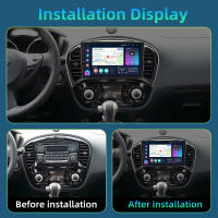 Podofo Radio de coche Android 2 Din para Nissan Infiniti ESQ Nissan Juke 2014 Carplay 8+128GB AI Voice WIFI+4G DSP GPS Navegación Multimedia Reproductor de Video - details 1