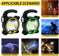 2 piezas de luces de camping que funcionian with Pilas, lámpara de Lintera LED para Tienda de campaña with 2 Luces LED - details 3