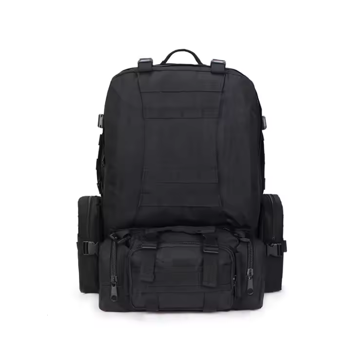 Mochara táctica combinada de gran capacidad, Bolsa de viaje para acampar, Deportos, Camuflaje Militar, senderismo, mochila para Exterior - 1