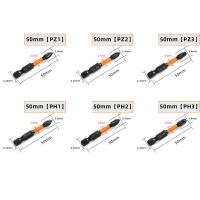 Juego De 6 Piezas De Puntas De Encendedor Magnéticas PH1 PH2 PH3 PZ1 PZ2 PZ3 Con Portabrocas Hexagonal Para Herramientas Manuales - details 5