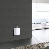 Portarrollos de Papel higiénico que no se requiere Portarrollos de Papel higiénico para Cocina y baño Portarrollos de Papel higiénico Negro (Negro) - details 3