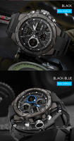 Reloj Deportivo Para Hombre SANDA G Estilo Dual Display LED Digital Quartzo Impermeable 50M Reloj Militar Con Pantalla Luminosa Y Alarmas - details 18