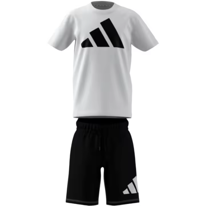 Conjunto Blanco ADIDAS J BL T-SET WHITE/BLACK JUNIOR UNISEX - 1