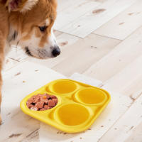 Juguetes Para Perros De Silicona Rechargeables Dispensador De Alimentos Para Pequeños a Grandes Perros Juguete Interactivo Para Mantener a Tu Mascota Ociosa - details 8