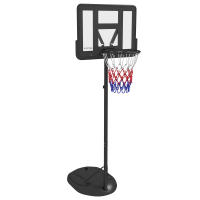 SPORTNOW Canasta de Baloncesto con Altura Ajustable 216-277 cm Aro de Baloncesto para Exterior con Ruedas y Base Rellenable para Adolescentes y Adultos Negro - details 0
