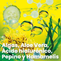 Tónico Piel Sensible  Loción Limpiadora con Colágeno, Algas, Aloe Vera, Acido hialurónico Hidratante Limpiador Facial Reductor de poros - Bleu & Marine Bretania - details 2
