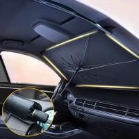 Parasol De Protección Solar Para Coche Protector De Ventosa Para Parabrisas Accesorios De Verano Para Interior Del Coche - details 0