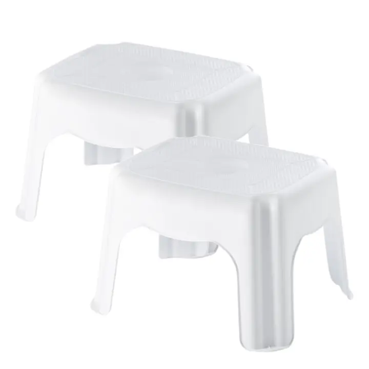 LILI HOME Taburetes de Rejilla de Plástico de Alta Calidad diseñados para combinar estilo y funcionalidad. Fabricados en plástico resistente de alta calidad, cuentan con un diseño de rejilla que no solo aporta un toque moderno, sino que también - 1