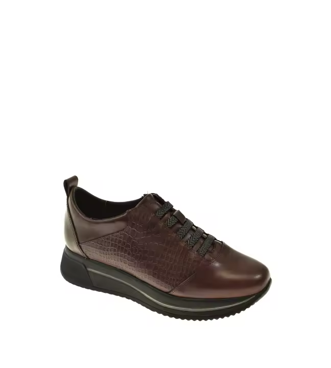 JORDANA Zapato Plano en piel plano de 4cm - 1
