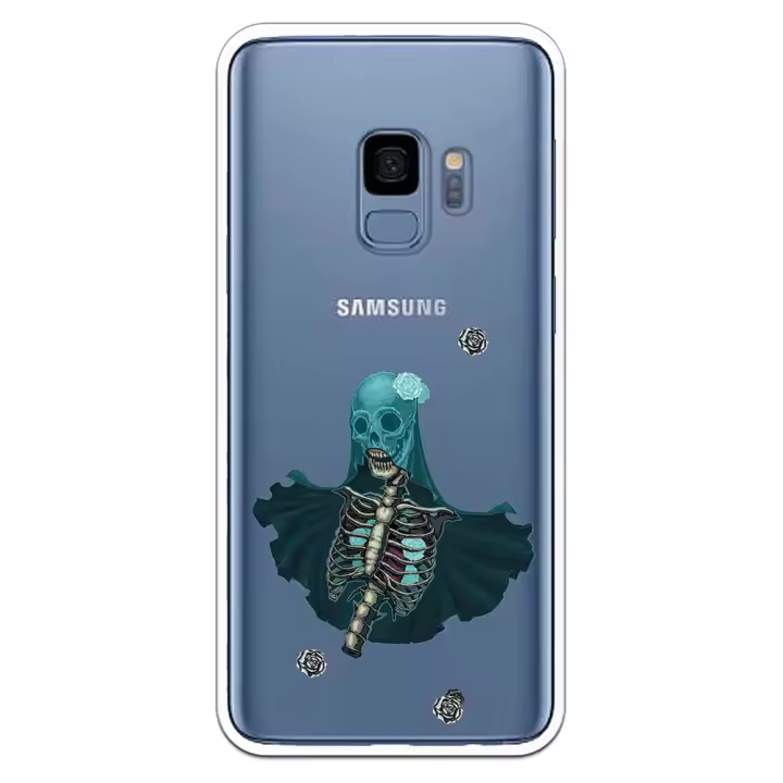 Funda compatible con Samsung Galaxy S9 - Esqueleto velo - 1