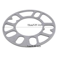 2pcs Universal Adaptador De Espaciador De Rueda De Coche Placa De Chasis 3mm 5mm 6mm 8mm 10mm Para 4x100 4x114.3 5x100 5x108 5x114.3 5x120 - details 5