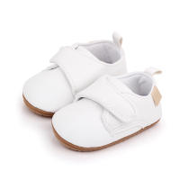 Zapatillas De Cuero Para Bebé Recién Nacido Niño Y Niña Antideslizantes Primera Caminata Infantil Moccasins Con Suela De Goma Clásica Para Andar - details 4