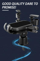 Soporte De Teléfono Para Coche Con Bloqueo De Gravedad Y Ajuste Flexible De 360 Grados Soporte Universal Para Automóvil Para Teléfonos Móviles De 4 a 7 Pulgadas - details 0