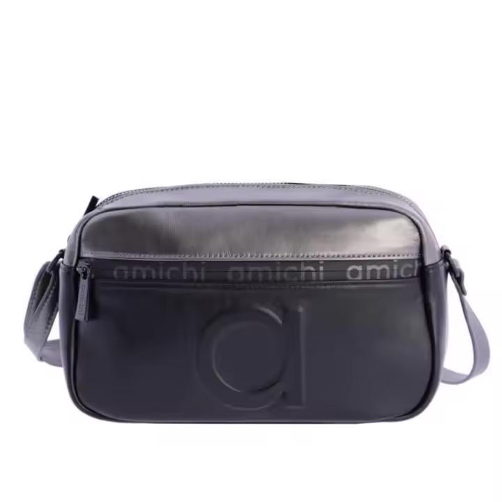 Amichi Bolso Bandolera de Mujer - Colección Milano - Bolsillos Exteriores - Medidas 25 x 15 x 9cm - Nueva Colección 24 - - 1