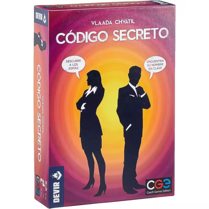 Devir - Código Secreto Juego de Mesa - Imágenes - Dúo - Cartas - Español - 1
