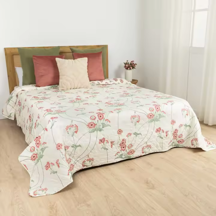 Tramas+ Colcha Infantil Divertida y Colorida - Diseño Atractivo para Niños - 1