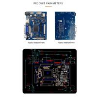 Pantalla LCD de 7 pulgadas para Raspberry Pi, placa de controlador con Monitor de placa de controlador, 1024X600, compatible con AV, con prioridad de marcha atrás - details 3