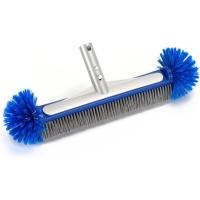 Cabeza De Cepillo Para Piscina Con Limpieza De Esquinas Bristles Semicilindricos Fácil Instalación Escobilla De Azulejos Para Piscina - details 0