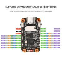 Placa De Desarrollo ESP32-C6 Con Pantalla TFT LED De 1.47 Pulgadas RGB Color WiFi 6 Bluetooth 5 Interfaz USB Tipo-C Resolución 320x240 - details 6