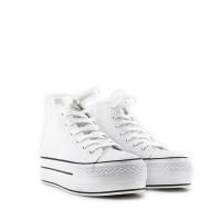MODELISA Zapatilla De Polipiel Plataforma Cordón Estilo Casual Mujer - details 2