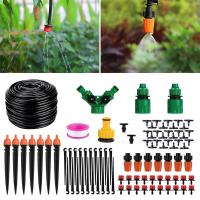 Kit De Riego Por Goteo Inteligente AISITIN 30m/100ft Con Sistema Automático De Programación Para Jardín Y Plantas Verdes - details 1