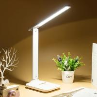 Lámpara De Escritorio LED Recargable USB Con Iluminación Nocturna Táctil Portátil Protección Ocular Para Lectura Y Dormir Luz De Noche Ajustable - details 6