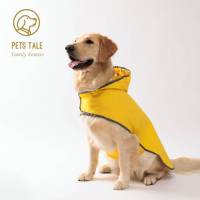 Chaqueta Impermeable Para Perros De Todas Las Estaciones Con Cierre Rápido De Velcro Y Recubrimiento De Poliéster PU Doble Cara - details 9