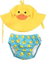 Bañador para Niños con Gorrito ZOOCCHINI UPF 50+ M  (6 - 12 meses) - Proteccion al sol , Asegurada la Sujeción Cómoda del Pañal - details 0
