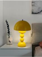 Lámpara De Mesa LED Nórdica Con USB Luz Nocturna Regulable De Flores Para Decoración De Habitación Dormitorio Y Sala De Estar - details 15